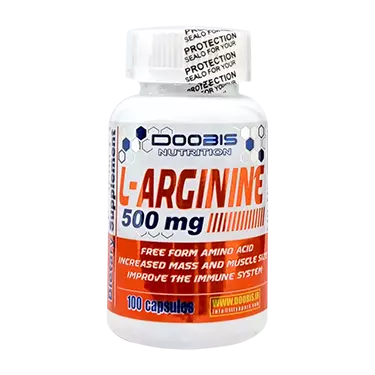 کپسول ال آرژنین 500 میلی گرم 100 عددی دوبیس